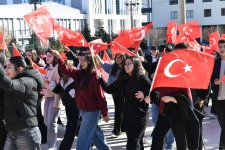 “Tek Bayrak, Tek Vatan” Gençlik Bayrak Yürüyüşünde Gurur Dolu Anlar Yaşandı