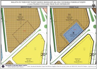  Yakınca Mahallesi 489 ada 6 parselde yapılan Uygulama İmar Planı Değişikliği