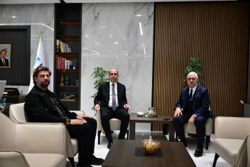 Başkanla Fotoğraflarım