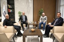 Başkanla Fotoğraflarım