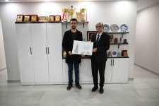 Başkanla Fotoğraflarım