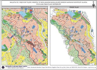 Hıroğlu-Mollakasım Mahallesi Muhtelif parsellere ait Uygulama İmar Planı Değişikliği