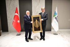 Başkanla Fotoğraflarım