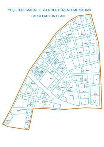 Yeşiltepe mahallesi, (4 Nolu Düzenleme Sahası) 