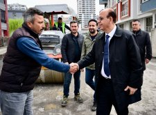 Başkan Geçit, Tecde Mahallesindeki Yol Yenileme Çalışmalarını İnceledi
