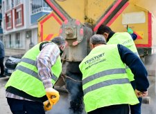 Başkan Geçit, Tecde Mahallesindeki Yol Yenileme Çalışmalarını İnceledi