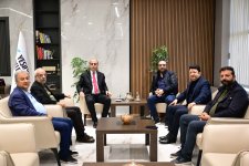 Başkanla Fotoğraflarım