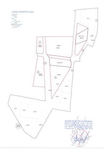 Yakınca Mahallesi Nekropol Alanı İmar Uygulaması