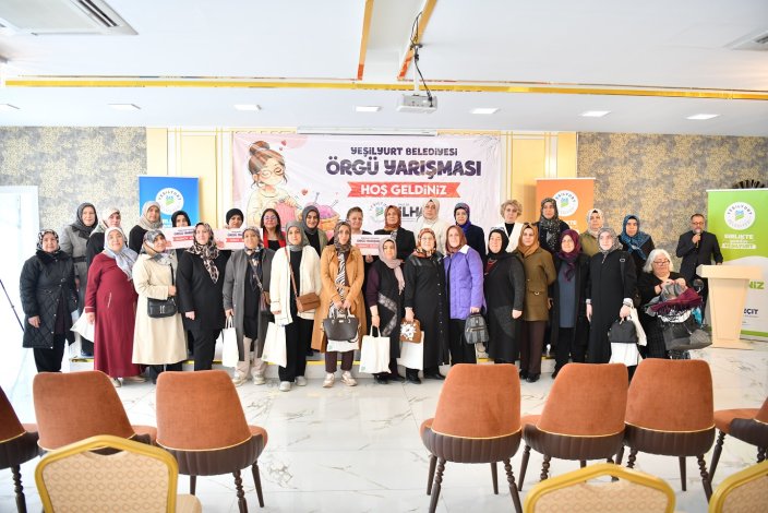 Yeşilyurt Belediyesi Örgü Yarışması Büyük İlgi Gördü