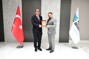 Başkanla Fotoğraflarım