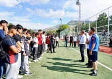 Başkan Geçit, Yeşilyurtspor’un Alt Yapı Seçmelerini Takip Etti