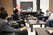 Başkanla Fotoğraflarım