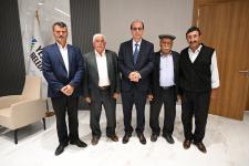 Başkanla Fotoğraflarım