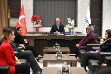 Başkanla Fotoğraflarım