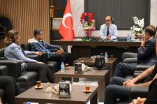 Başkanla Fotoğraflarım