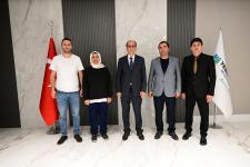 Başkanla Fotoğraflarım