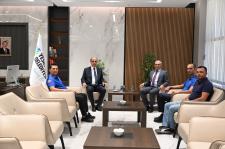 Başkanla Fotoğraflarım