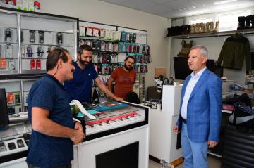 Başkanla Fotoğraflarım