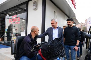 Başkanla Fotoğraflarım