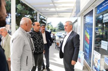 Başkanla Fotoğraflarım