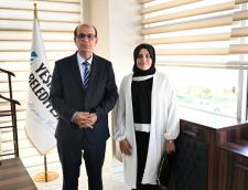 Başkanla Fotoğraflarım