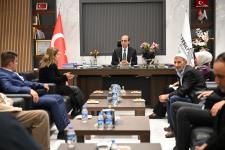 Başkanla Fotoğraflarım