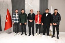 Başkanla Fotoğraflarım