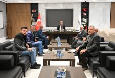 Başkanla Fotoğraflarım