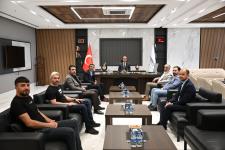 Başkanla Fotoğraflarım