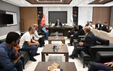 Başkanla Fotoğraflarım