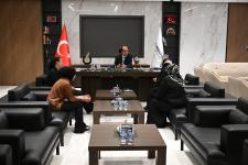 Başkanla Fotoğraflarım