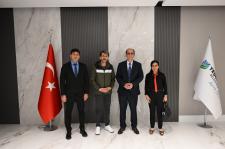 Başkanla Fotoğraflarım