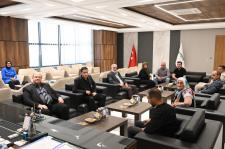 Başkanla Fotoğraflarım