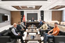 Başkanla Fotoğraflarım