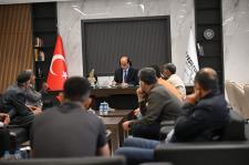 Başkanla Fotoğraflarım