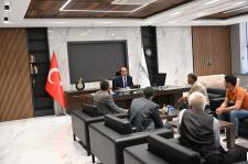 Başkanla Fotoğraflarım