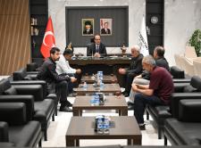 Başkanla Fotoğraflarım