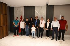 Başkanla Fotoğraflarım