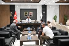 Başkanla Fotoğraflarım