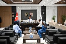 Başkanla Fotoğraflarım