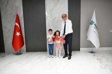 Başkanla Fotoğraflarım