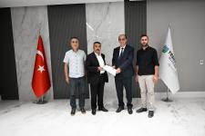 Başkanla Fotoğraflarım