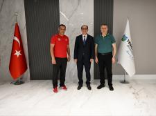 Başkanla Fotoğraflarım