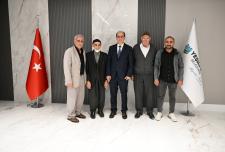 Başkanla Fotoğraflarım