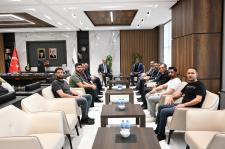 Başkanla Fotoğraflarım