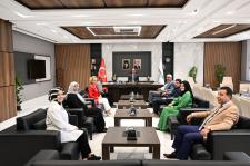 Başkanla Fotoğraflarım