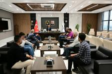 Başkanla Fotoğraflarım