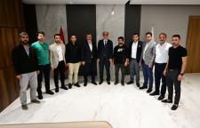 Başkanla Fotoğraflarım