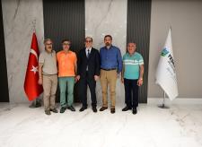 Başkanla Fotoğraflarım