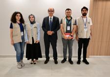 Başkanla Fotoğraflarım